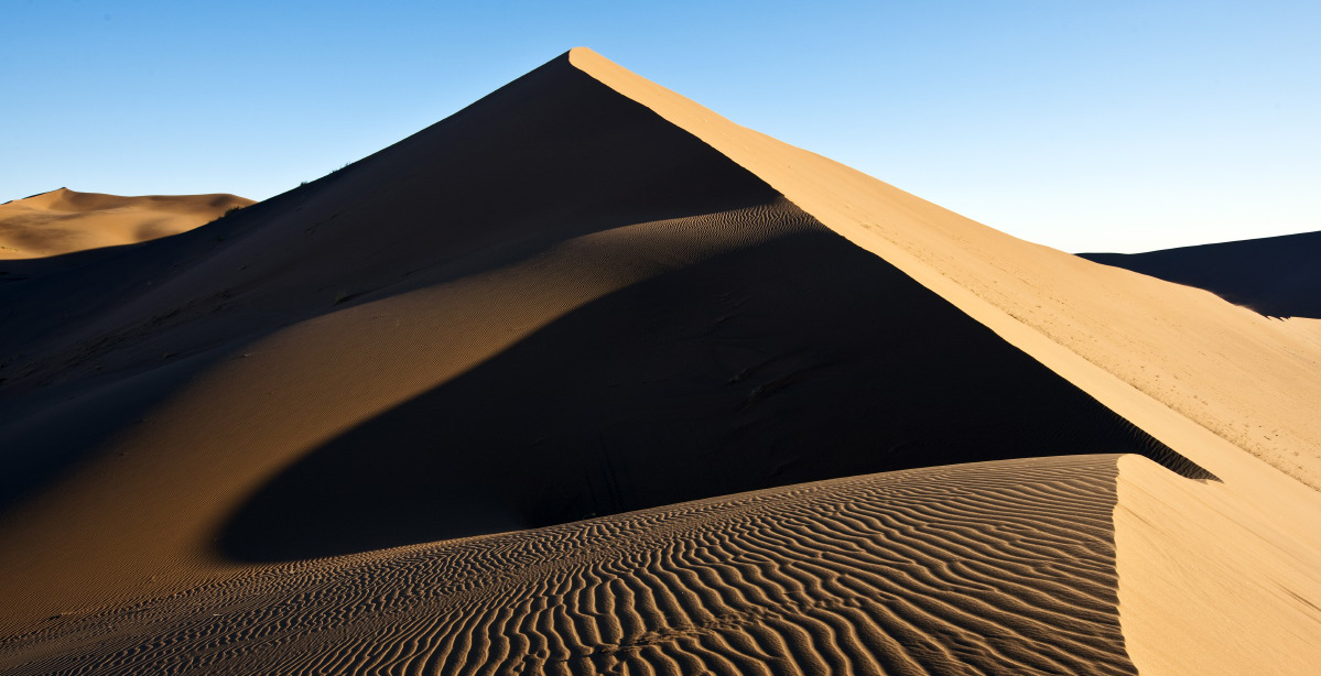 DESERT SAND DUNE NAMIB